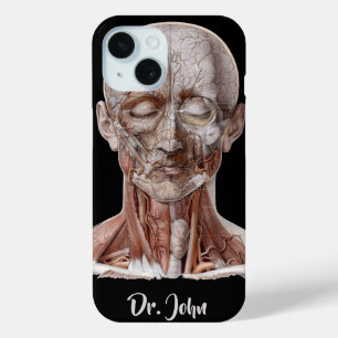  menselijke anatomiewetenschap, hoofd Throat Nose iPhone 15 Case