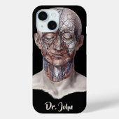  menselijke anatomiewetenschap, hoofd Throat Nose Case-Mate iPhone Case (Achterkant)