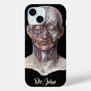  menselijke anatomiewetenschap, hoofd Throat Nose iPhone 15 Case