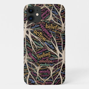 Menselijke beleving Inspirerend Word Art Case-Mate iPhone Case