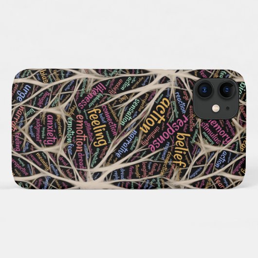 Menselijke beleving Inspirerend Word Art Case-Mate iPhone Case (Achterkant (horizontaal))