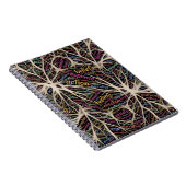 Menselijke beleving Inspirerend Word Art Notitieboek (Rechterzijde)