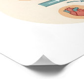 Menselijke Bloedsomloop: Een 6-staps Educatief Poster (Hoek)