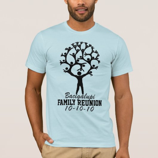 menselijke boom t-shirt (Voorkant)