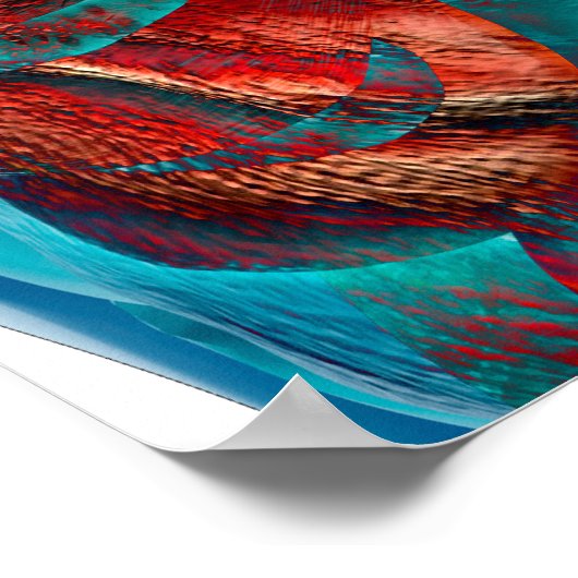 Menselijke borstkas poster (Hoek)