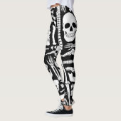 Menselijke Botten Skeleton Leggings (Links)