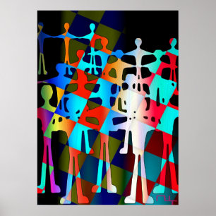 menselijke broederschap poster