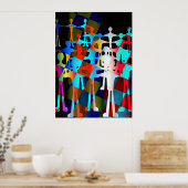 menselijke broederschap poster (Keuken)