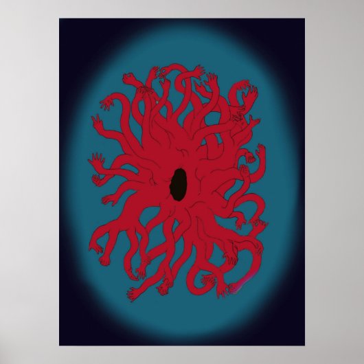 menselijke cel poster (Voorkant)