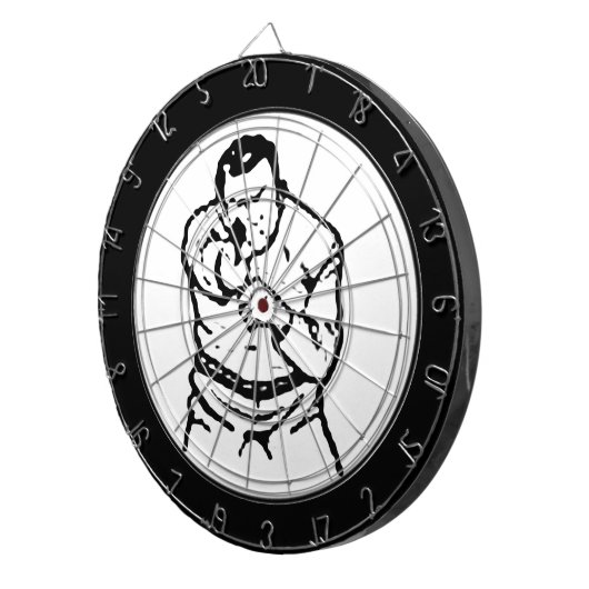 Menselijke doelwit dartbord (Voorkant Rechts)