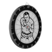 Menselijke doelwit dartbord (Voorkant Links)