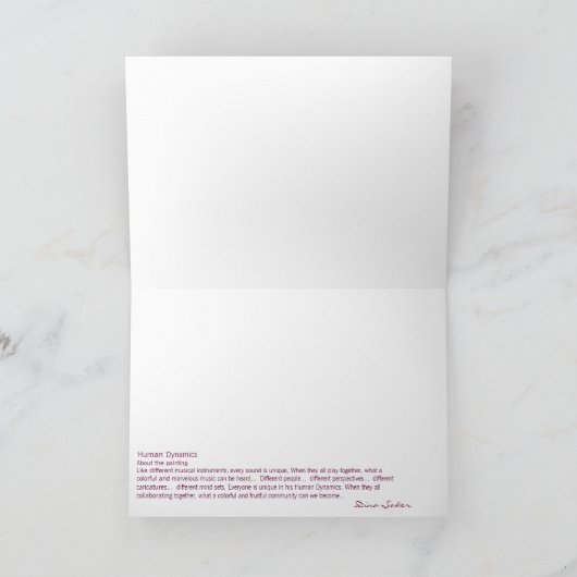 Menselijke dynamicawenskaarten kaart (Binnen)