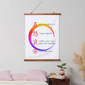 menselijke emoties hangend wandkleed (Slaapkamer)