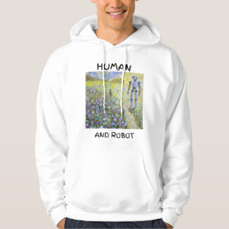 Menselijke en Robot Hoodie