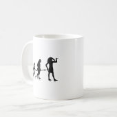 Menselijke evolutie_12 koffiemok (Voorkant links)