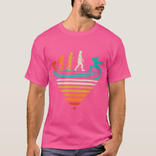 Menselijke evolutie - Fighter Kung Fu T-shirt