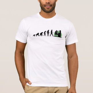 Menselijke evolutie: Pianist T-shirt