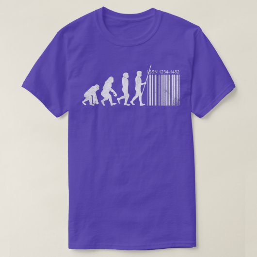 Menselijke evolutie t-shirt (Design voorkant)