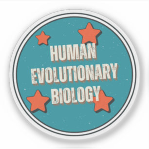 Menselijke Evolutionaire Biologie Sticker
