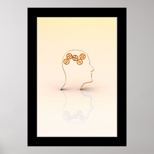 Menselijke geest poster (Voorkant)