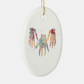 Menselijke hand keramisch ornament (Rechts)