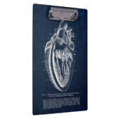 Menselijke hartanatomie Binnenste Uitzicht Klembord (Rechts)