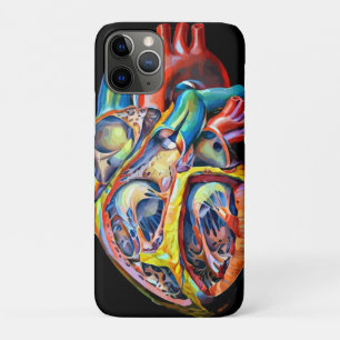 menselijke hartbiologie - anatomie - abstracte kun Case-Mate iPhone case