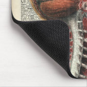 Menselijke hersenanatomie muismat (Hoek)