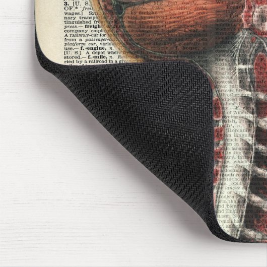 Menselijke hersenanatomie muismat (Hoek)