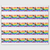 Menselijke Inclusiviteit Pride Vlag Cadeaupapier (Vlak)