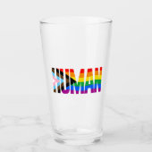 Menselijke Inclusiviteit Pride Vlag Glas (Voorkant)
