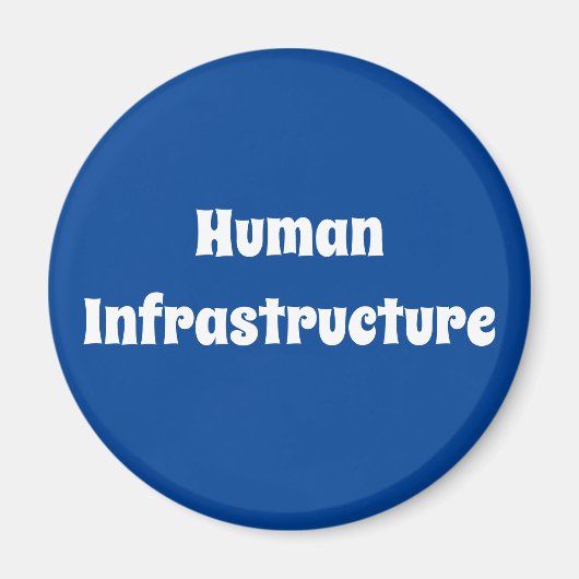 Menselijke infrastructuur magneet (Voorkant)