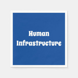 Menselijke infrastructuur servet