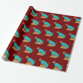 Menselijke Kanonskogel Cadeaupapier (Uitgerold)