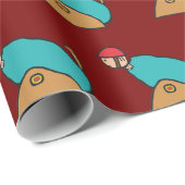 Menselijke Kanonskogel Cadeaupapier (Rol Hoek)