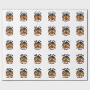 Menselijke Kostuum Labrador Retriever Halloween He Cadeaupapier