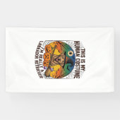 Menselijke Kostuum Labrador Retriever Halloween He Spandoek (Horizontaal)