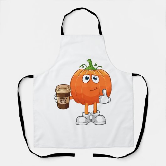 Menselijke kruiden latte schort (Voorkant)