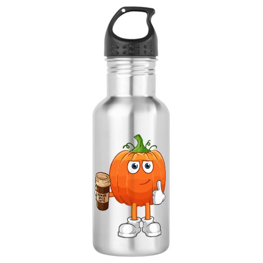 Menselijke kruidenl latte waterfles (Voorkant)