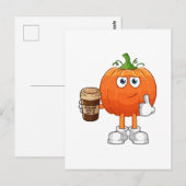 Menselijke kruidenlatte briefkaart (Voorkant / Achterkant)