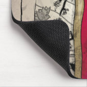 Menselijke kunst muismat (Hoek)