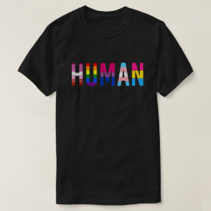 Menselijke LGBTQ+ Pride Maand – Transgender, Lesbi T-shirt