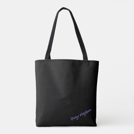 MENSELIJKE LGBTQIA Regenboogvlag, Pride Trendy Can Tote Bag (Achterkant)
