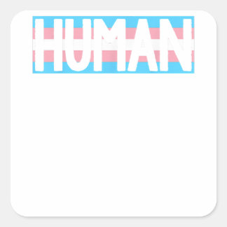 Menselijke Mannen Shirt Gay Pride TShirt Trots Gay Vierkante Sticker