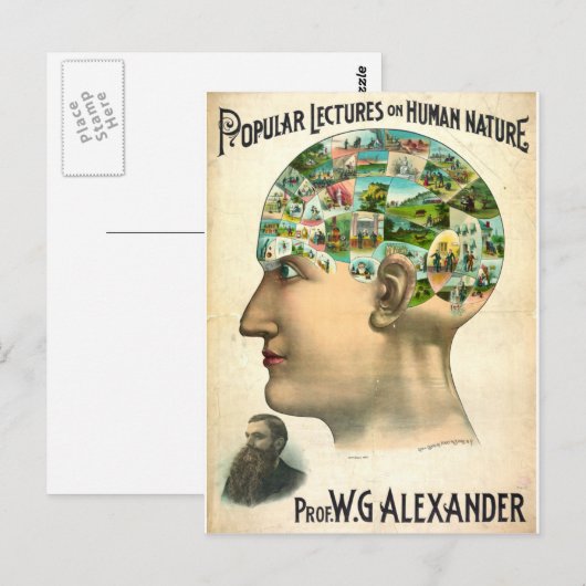 Menselijke Natuur Briefkaart (Voorkant / Achterkant)
