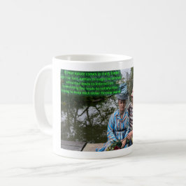 Menselijke natuur gedicht koffiemok