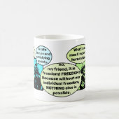 Menselijke obligatie koffiemok (Center)