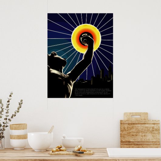 Menselijke prestaties poster (Keuken)