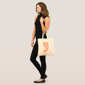 Menselijke Rechtervoet Tote Bag