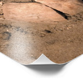 Menselijke resten foto afdruk (Hoek)